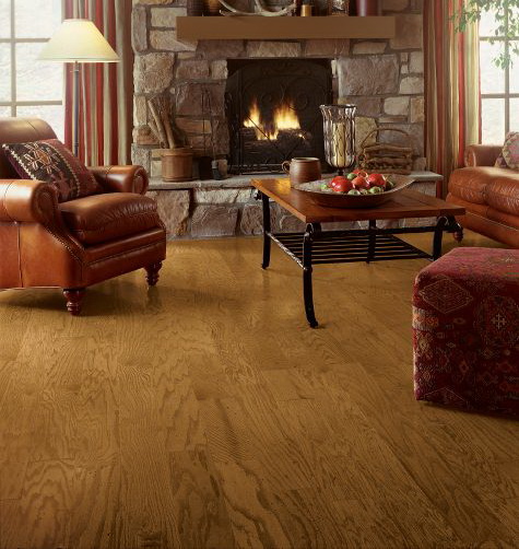 Oak mojave wood big size flooring